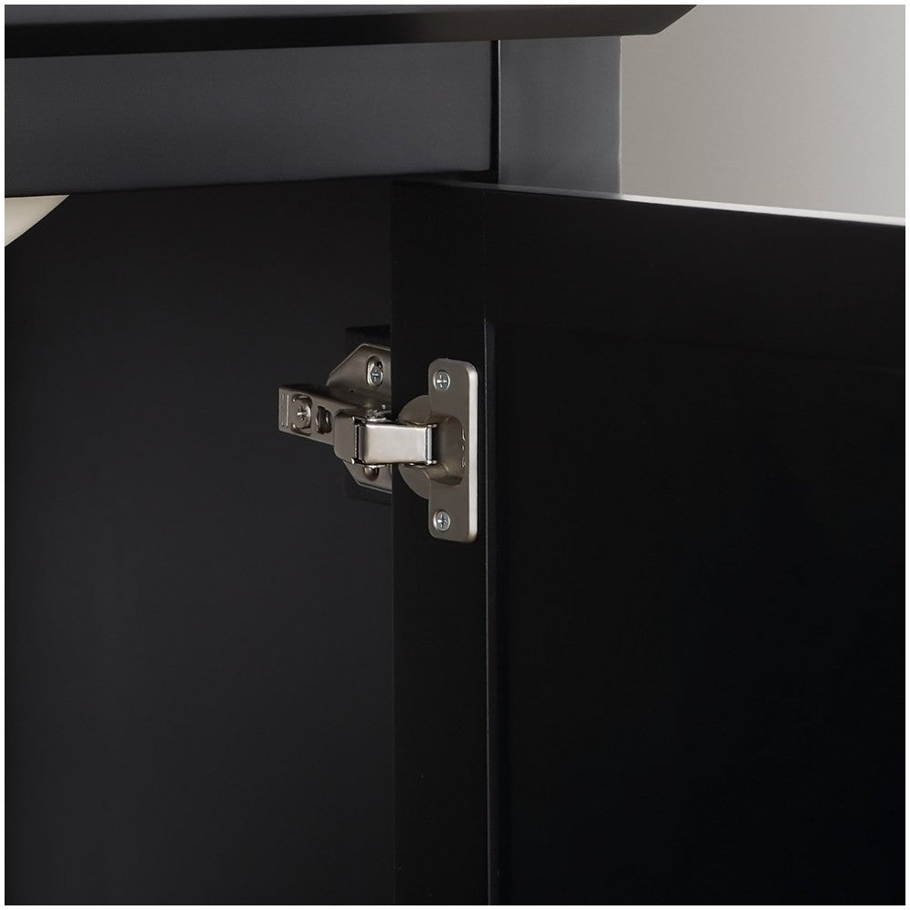 Fresca Manchester 30" Black Traditional Bathroom Vanity