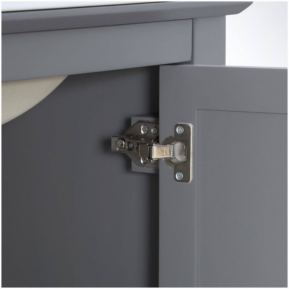 Fresca Manchester 30" Gray Traditional Bathroom Vanity