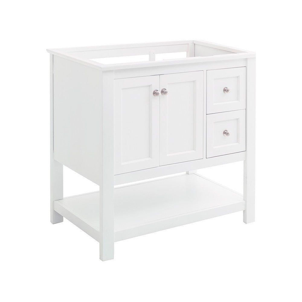 Fresca Manchester 36" White Traditional Bathroom Cabinet