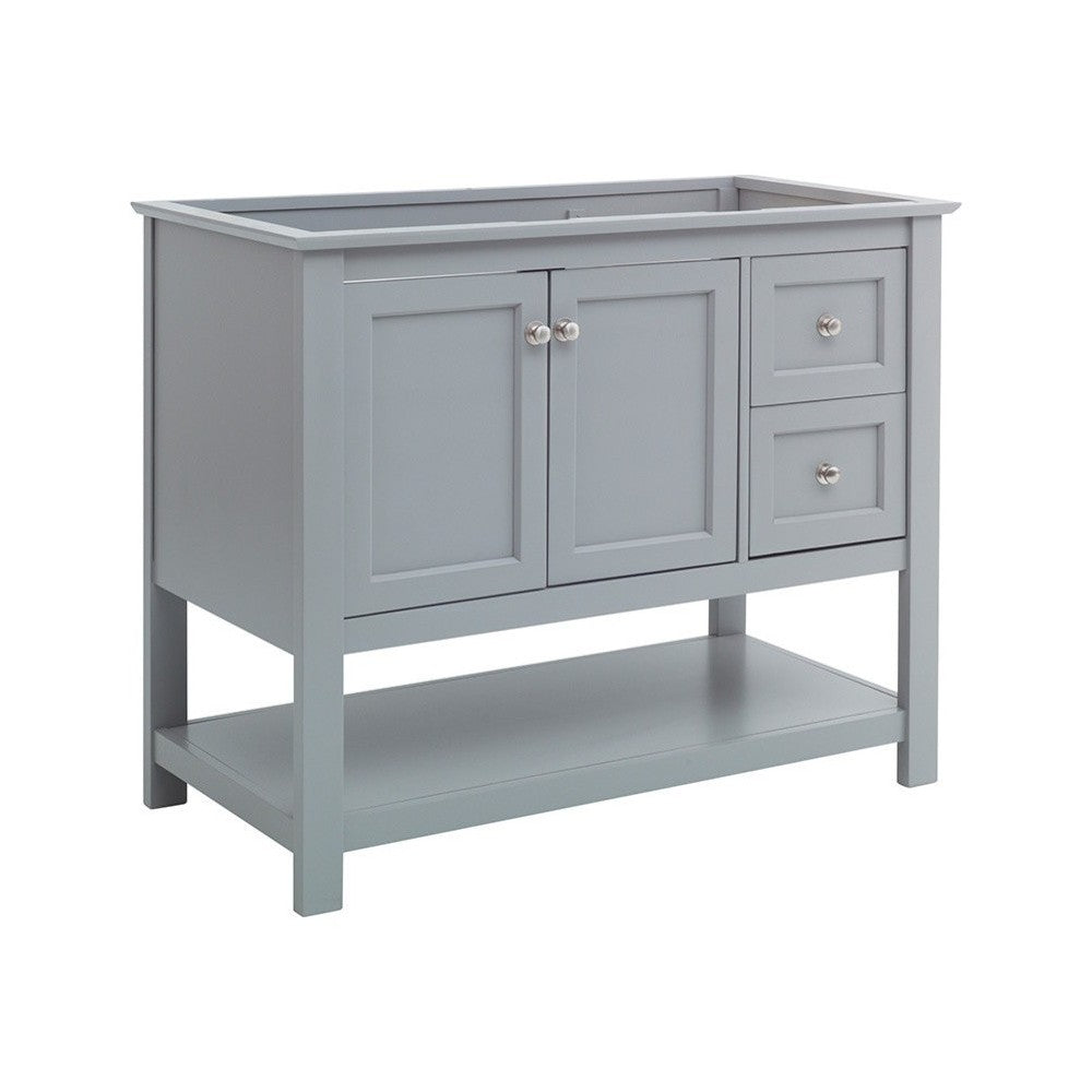 Fresca Manchester 42" Gray Traditional Bathroom Cabinet