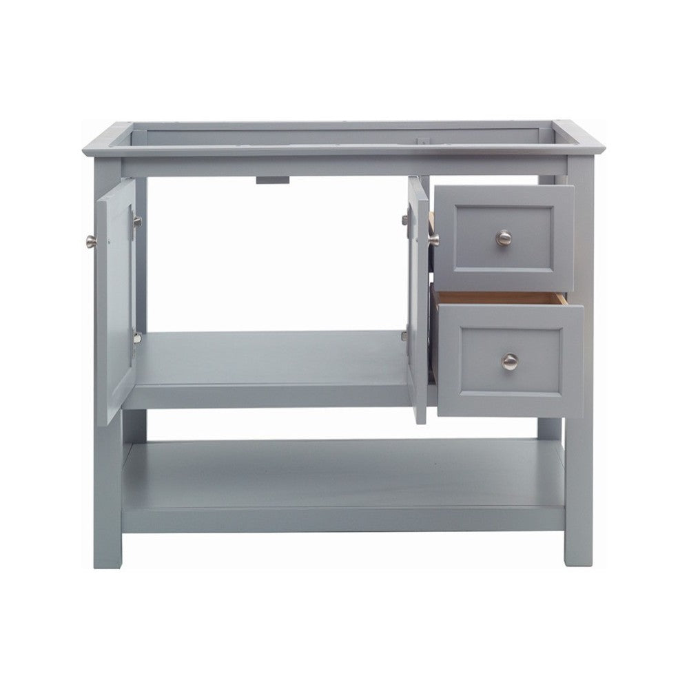 Fresca Manchester 42" Gray Traditional Bathroom Cabinet