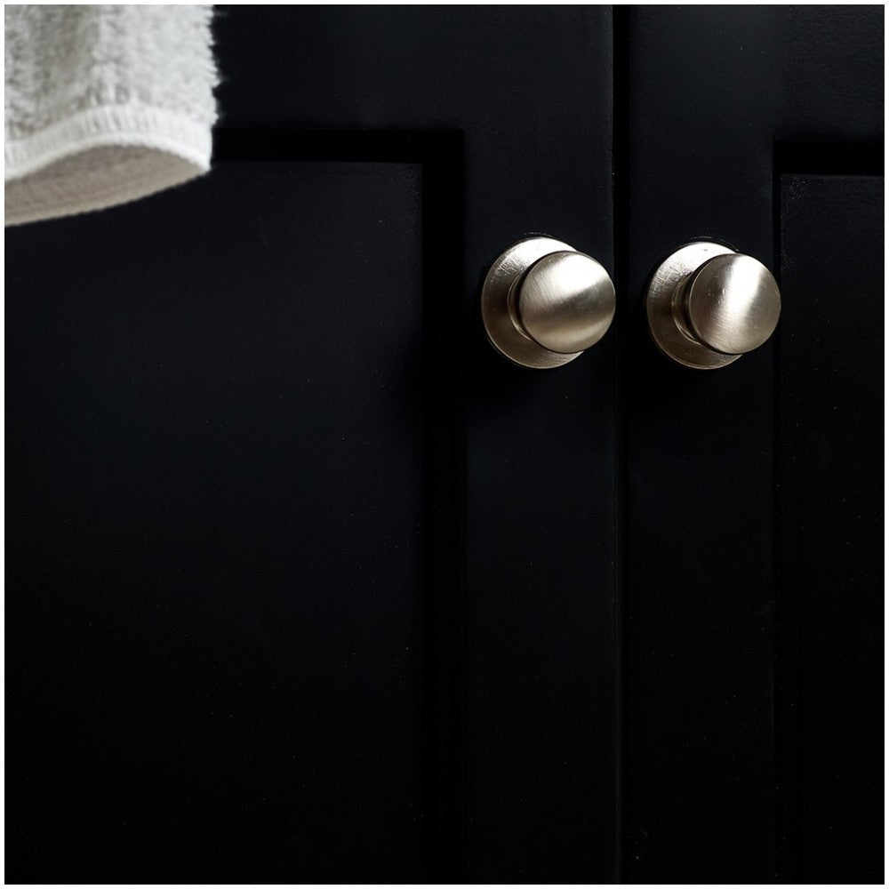 Fresca Manchester 48" Black Traditional Bathroom Cabinet w/ Top & Sink