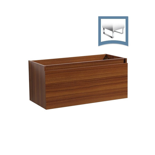 Fresca Mezzo 39" Teak Modern Bathroom Cabinet