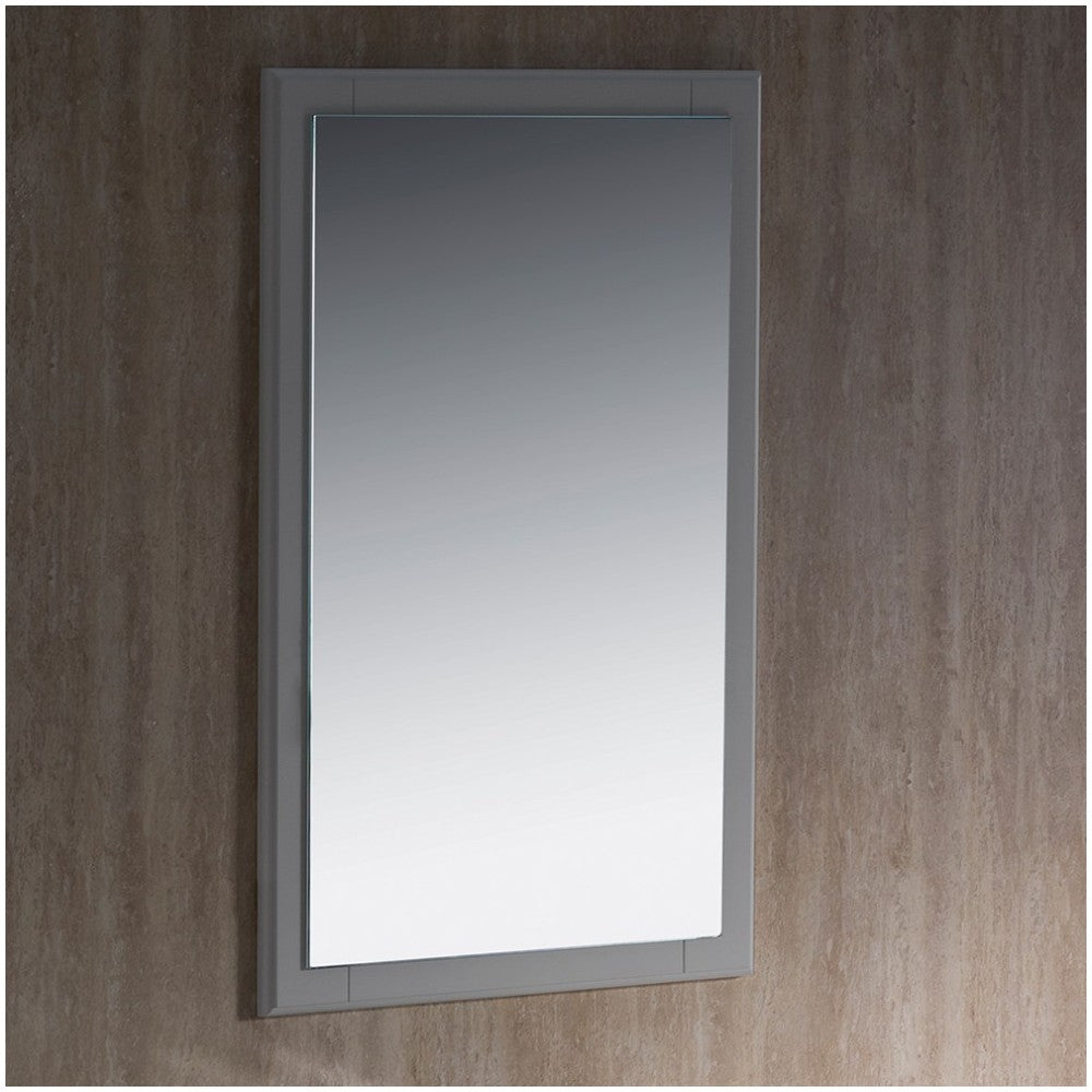 Fresca Oxford 20" Gray Mirror