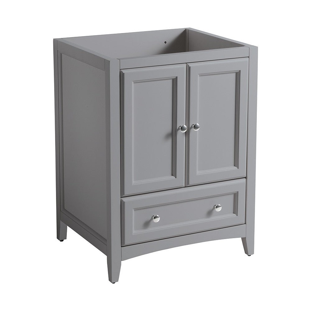 Fresca Oxford 24" Gray Traditional Bathroom Cabinet