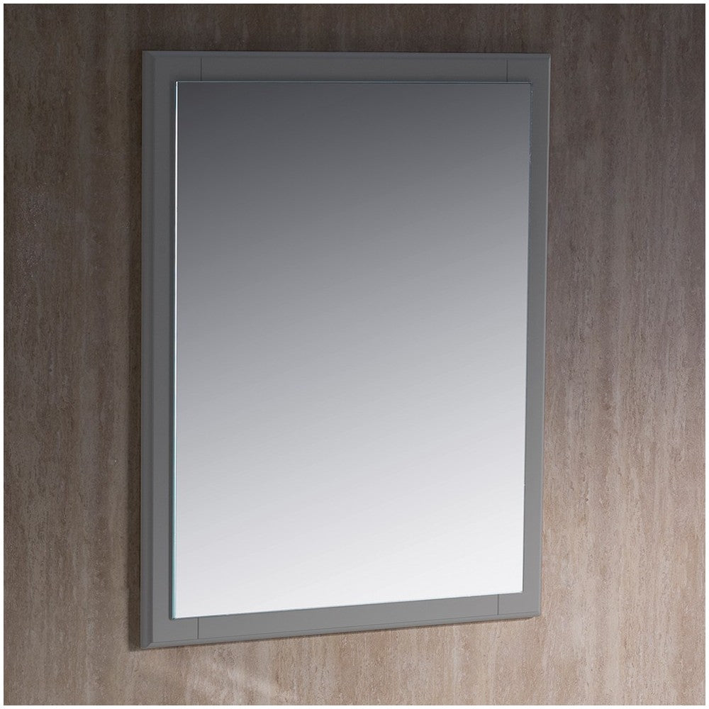 Fresca Oxford 26" Gray Mirror