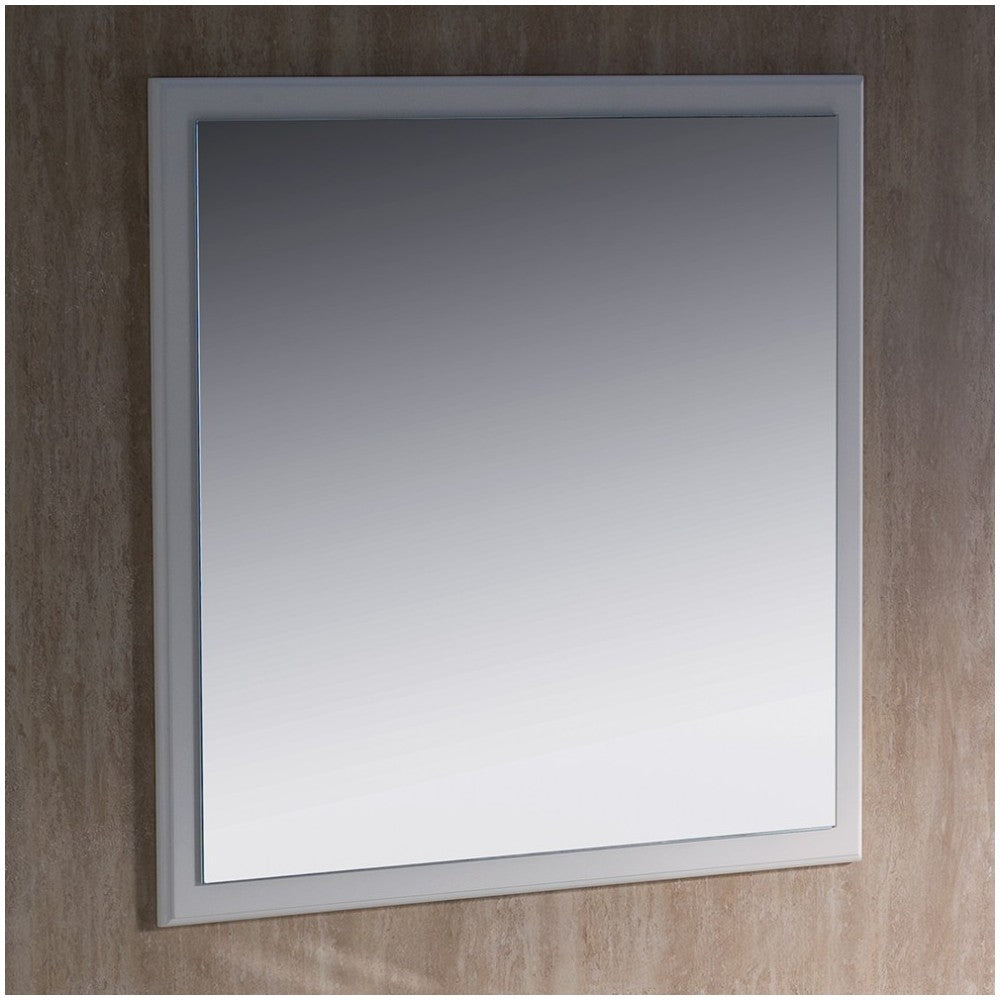 Fresca Oxford 32" Antique White Mirror