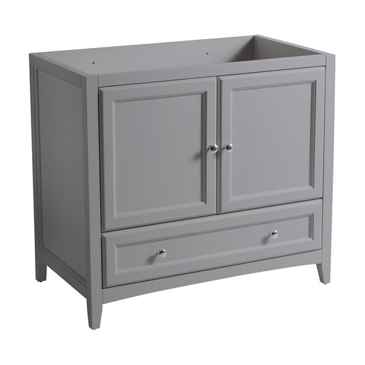 Fresca Oxford 36" Gray Traditional Bathroom Cabinet