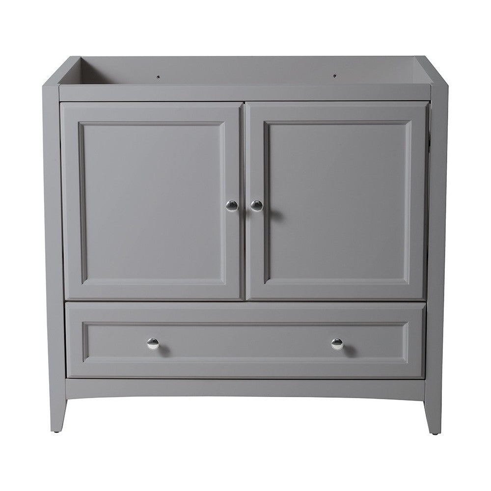 Fresca Oxford 36" Gray Traditional Bathroom Cabinet