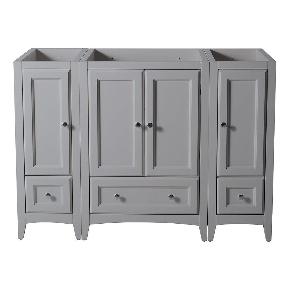 Fresca Oxford 48" Gray Traditional Bathroom Cabinets