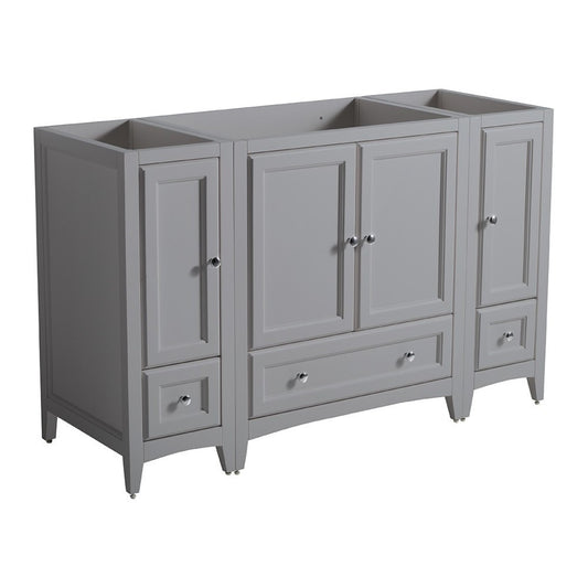 Fresca Oxford 54" Gray Traditional Bathroom Cabinets
