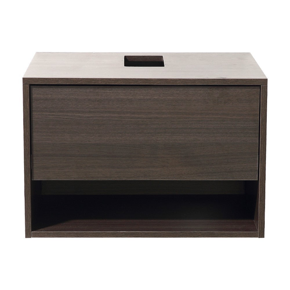 Fresca Potenza 28" Gray Oak Modern Bathroom Cabinet