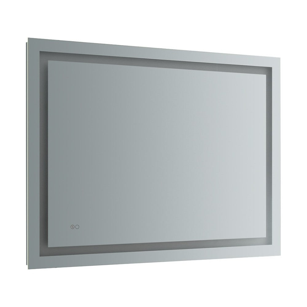 Fresca Santo 48" Wide x 36" Tall Bathroom Mirror w/ LED Lighting and Defogger