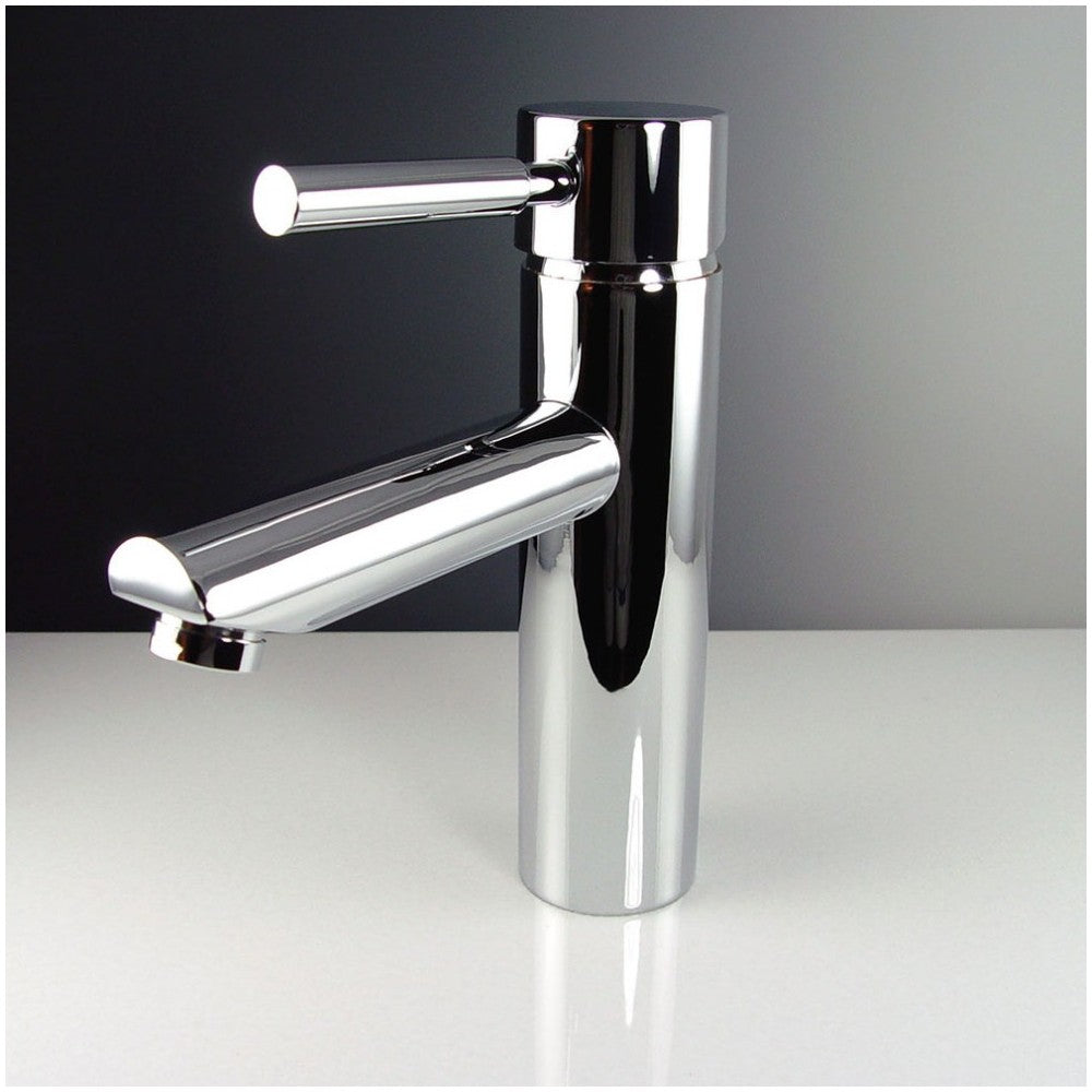 Fresca Tartaro Single Hole Mount Bathroom Vanity Faucet - Chrome