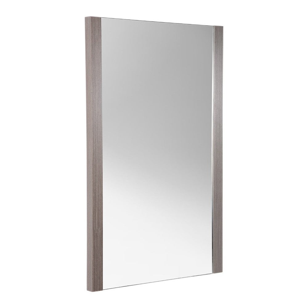 Fresca Torino 21" Gray Oak Mirror