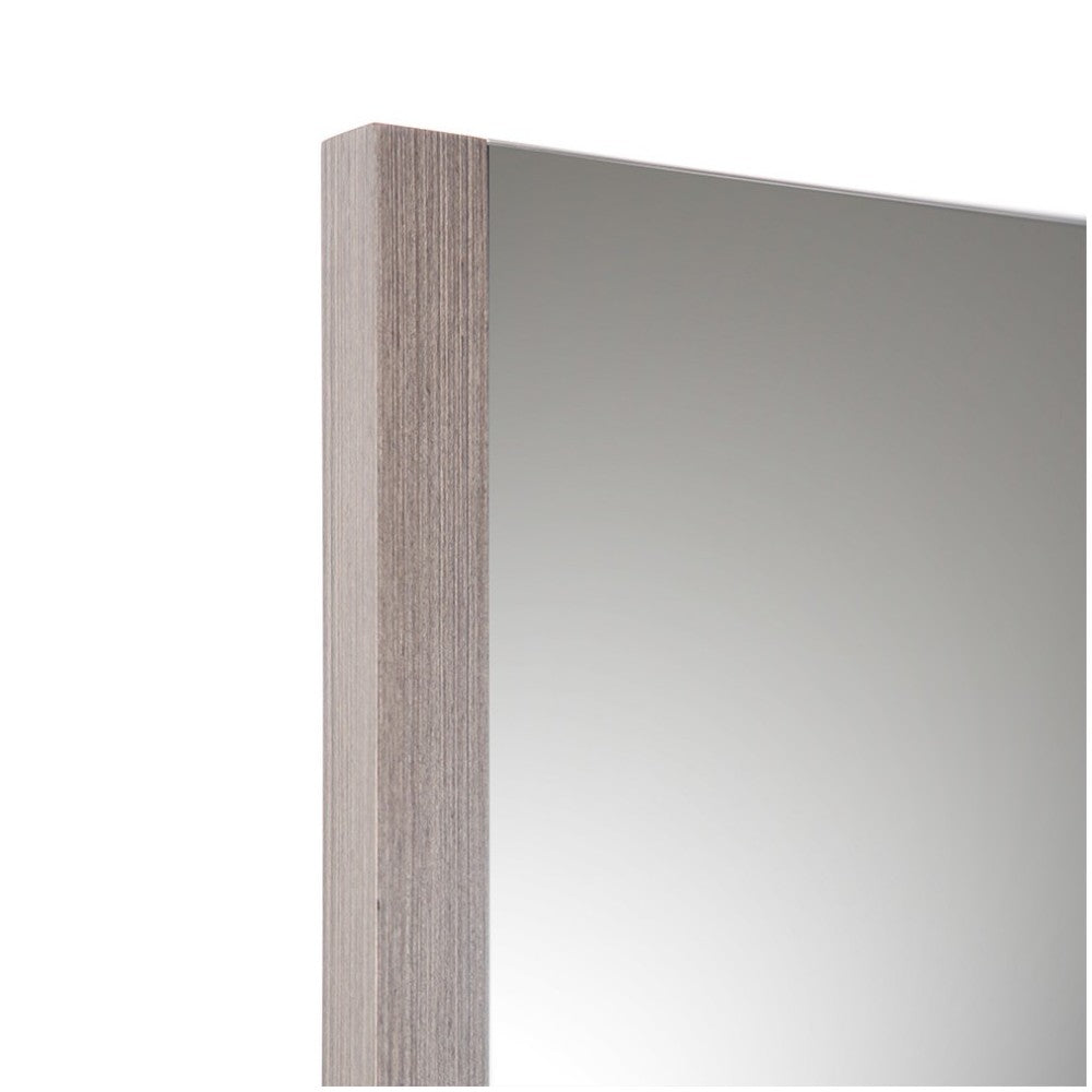 Fresca Torino 21" Gray Oak Mirror