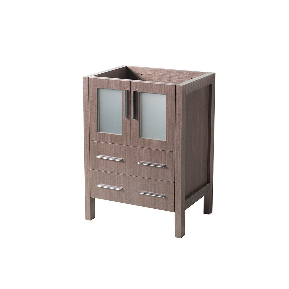 Fresca Torino 24" Gray Oak Modern Bathroom Cabinet