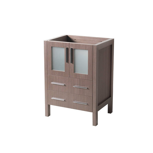 Fresca Torino 24" Gray Oak Modern Bathroom Cabinet