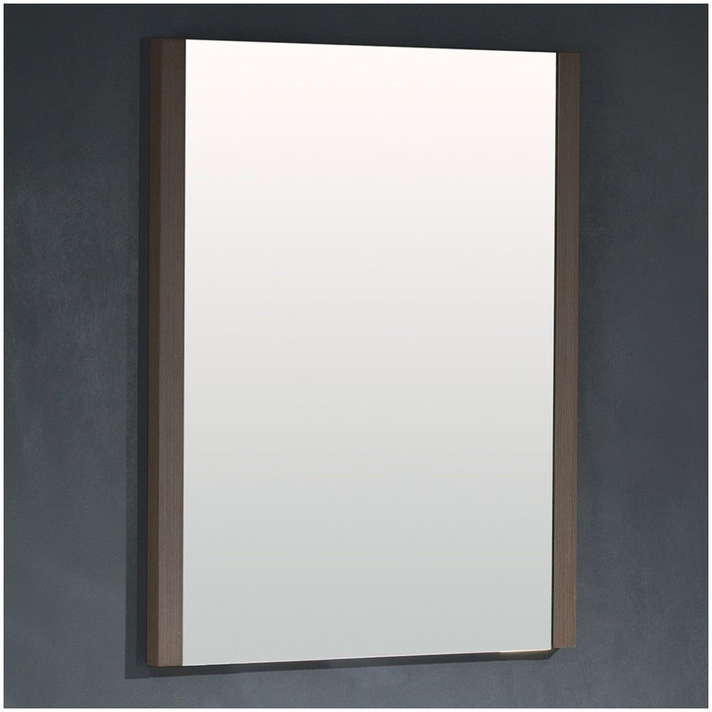 Fresca Torino 26" Gray Oak Mirror