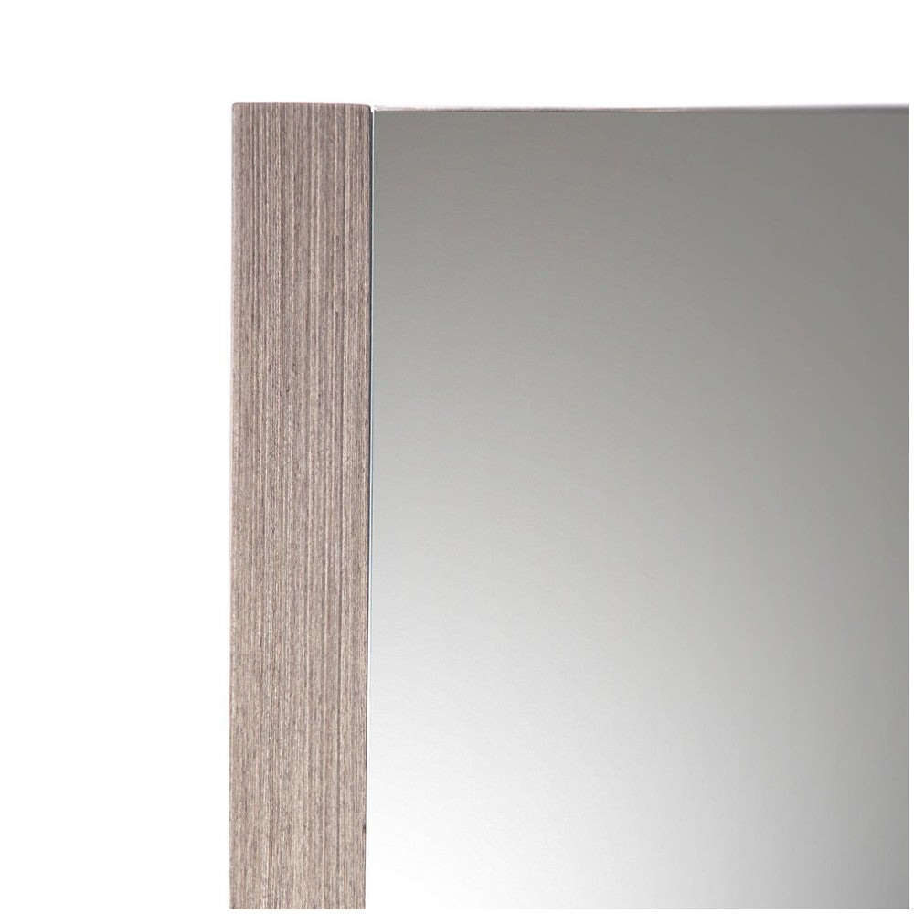 Fresca Torino 26" Gray Oak Mirror