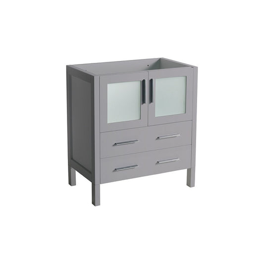Fresca Torino 30" Gray Modern Bathroom Cabinet