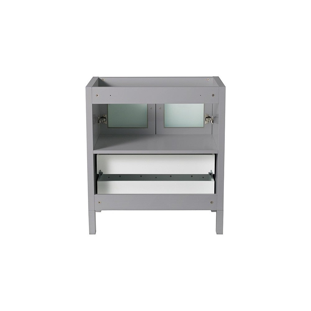 Fresca Torino 30" Gray Modern Bathroom Cabinet