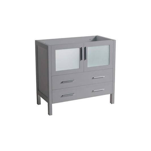 Fresca Torino 36" Gray Modern Bathroom Cabinet