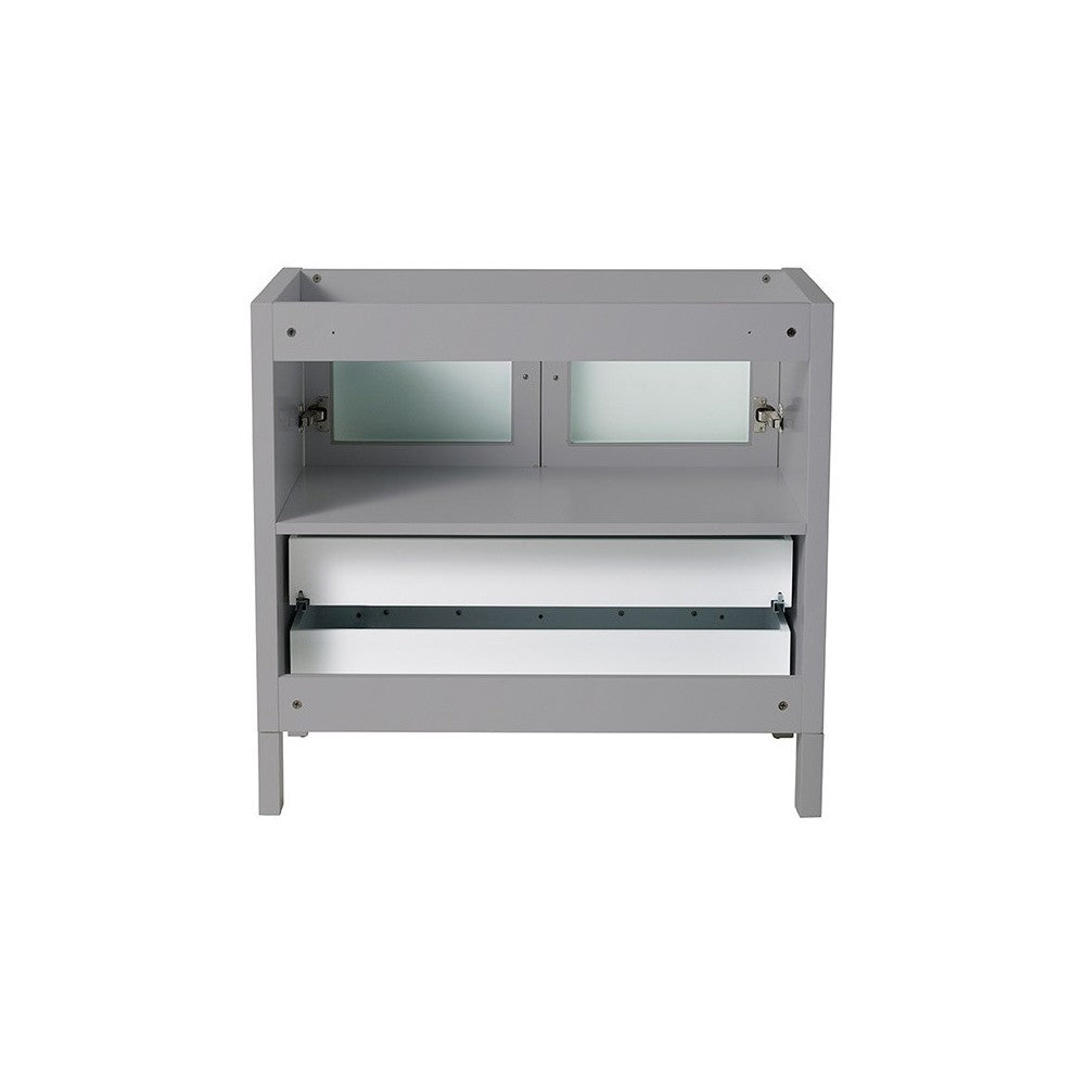 Fresca Torino 36" Gray Modern Bathroom Cabinet