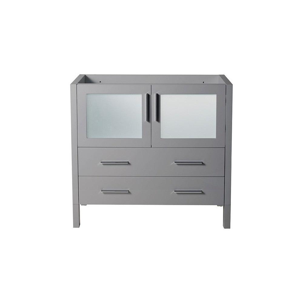 Fresca Torino 36" Gray Modern Bathroom Cabinet