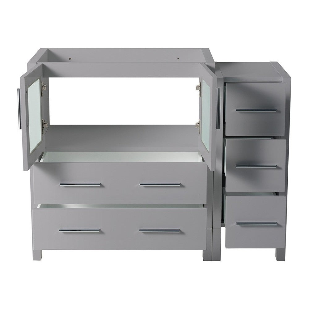 Fresca Torino 42" Gray Modern Bathroom Cabinet