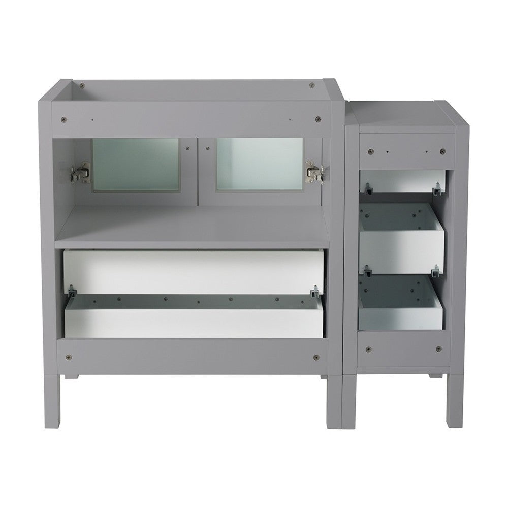 Fresca Torino 42" Gray Modern Bathroom Cabinet
