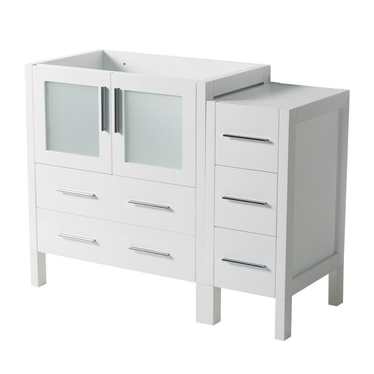 Fresca Torino 42" White Modern Bathroom Cabinet