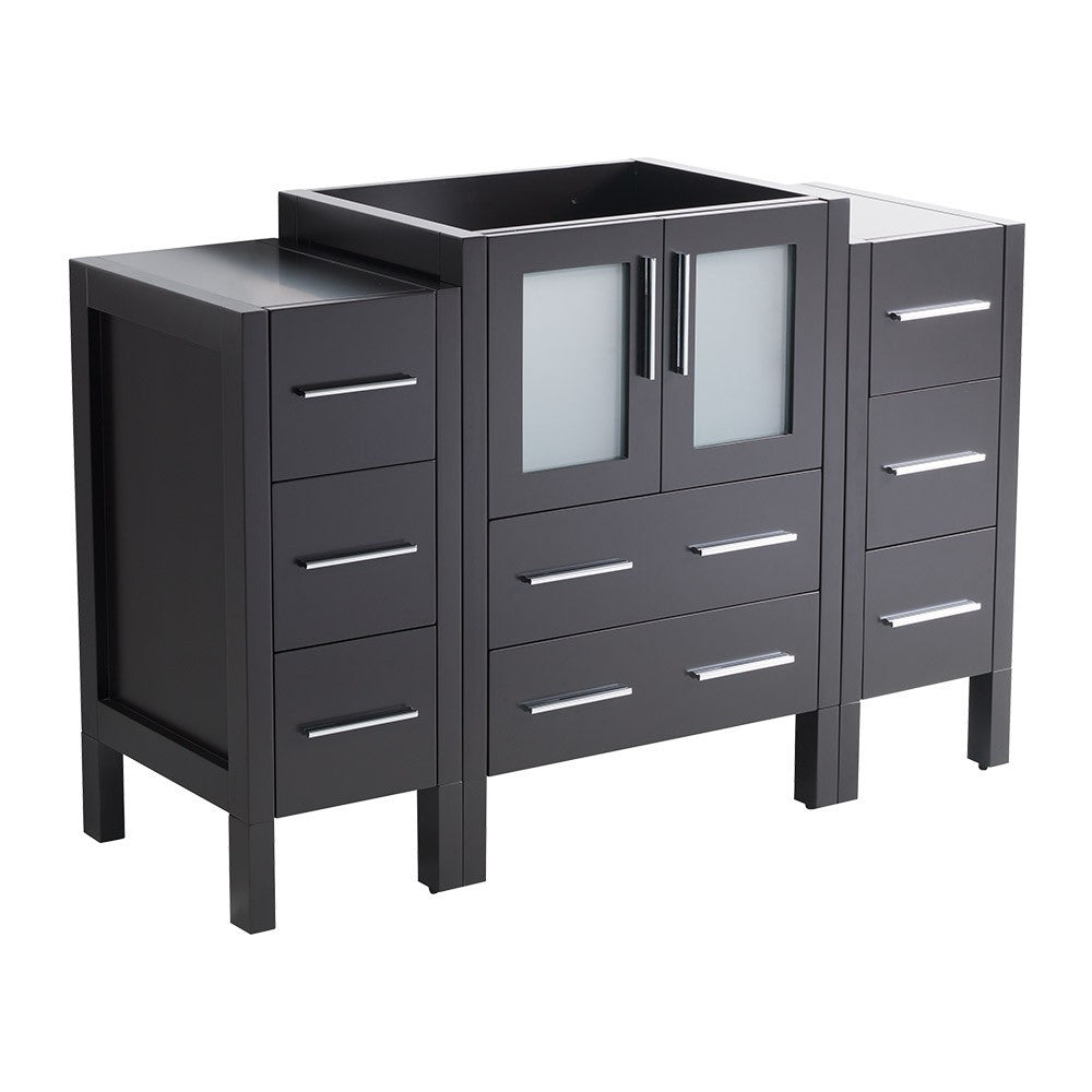 Fresca Torino 48" Espresso Modern Bathroom Cabinets, FCB62-122412ES