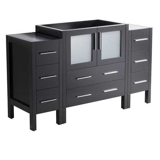 Fresca Torino 54" Espresso Modern Bathroom Cabinets