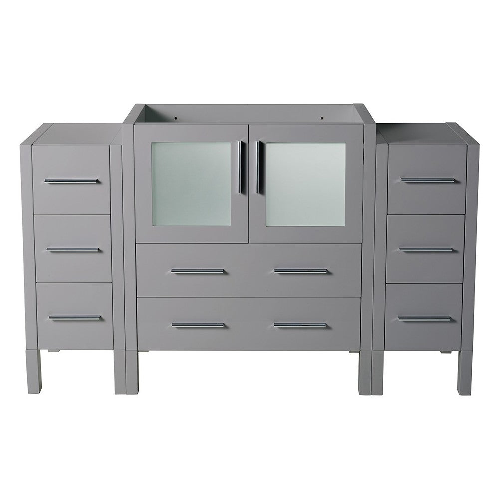 Fresca Torino 54" Gray Modern Bathroom Cabinets