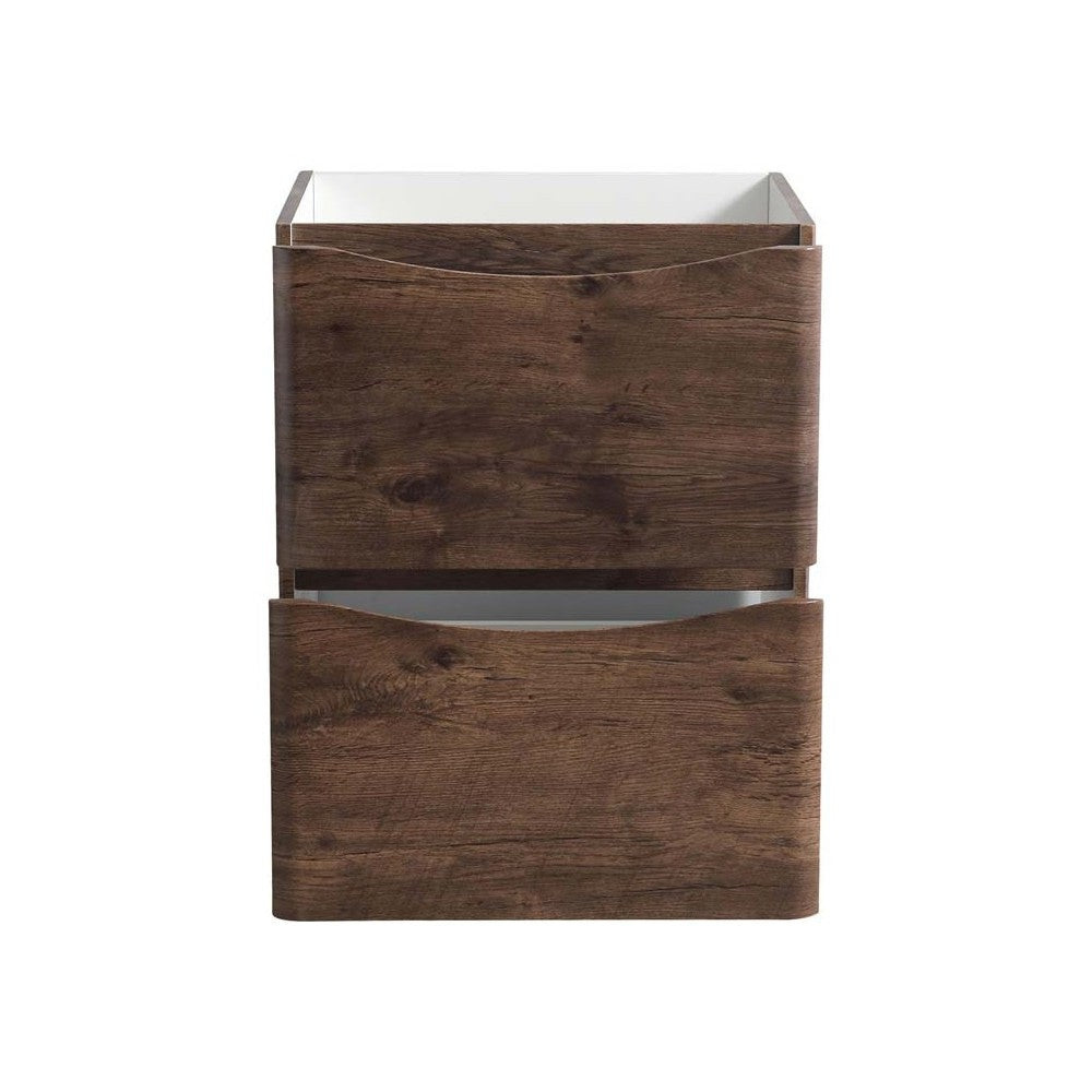 Fresca Tuscany 24" Rosewood Free Standing Modern Bathroom Cabinet