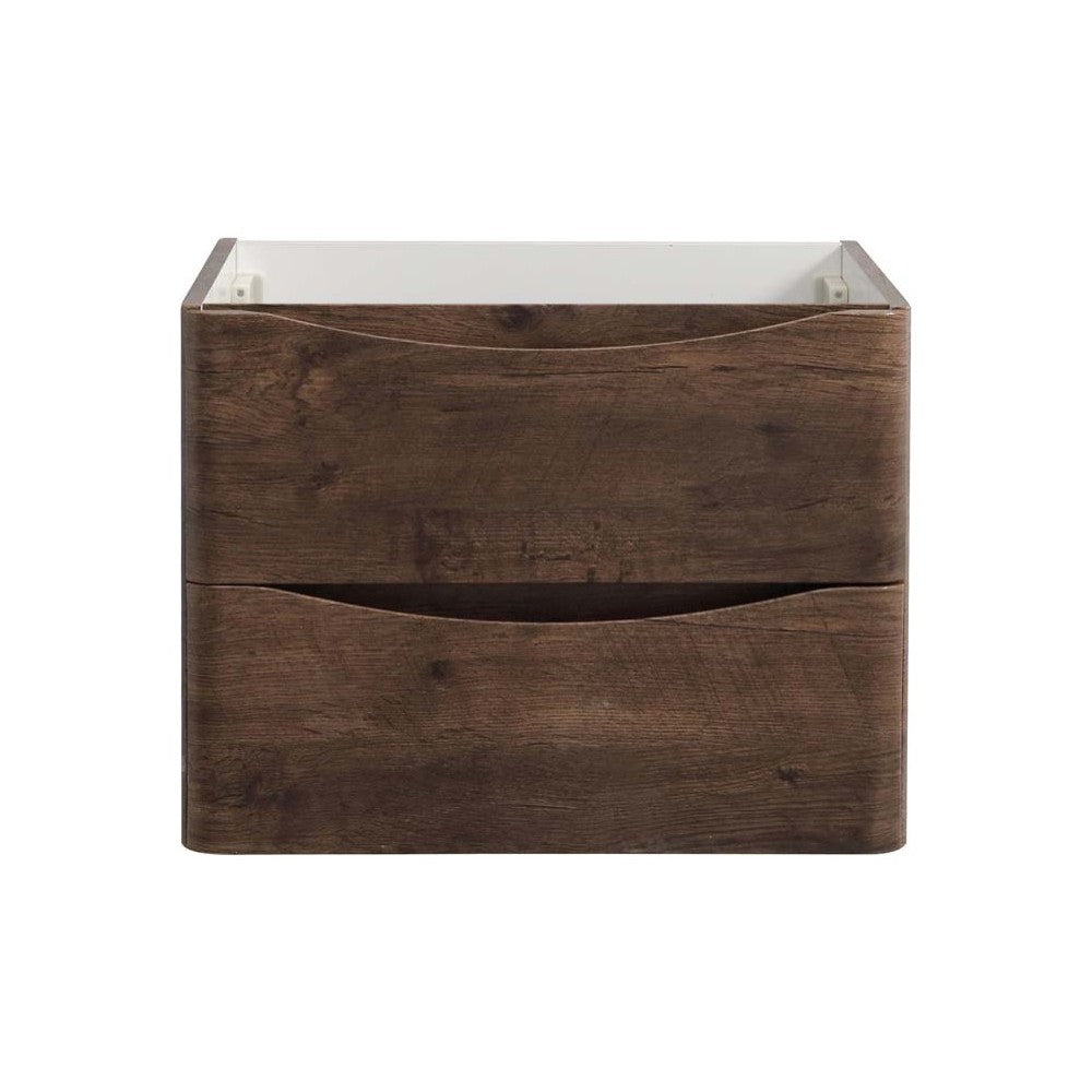 Fresca Tuscany 24" Rosewood Wall Hung Modern Bathroom Cabinet