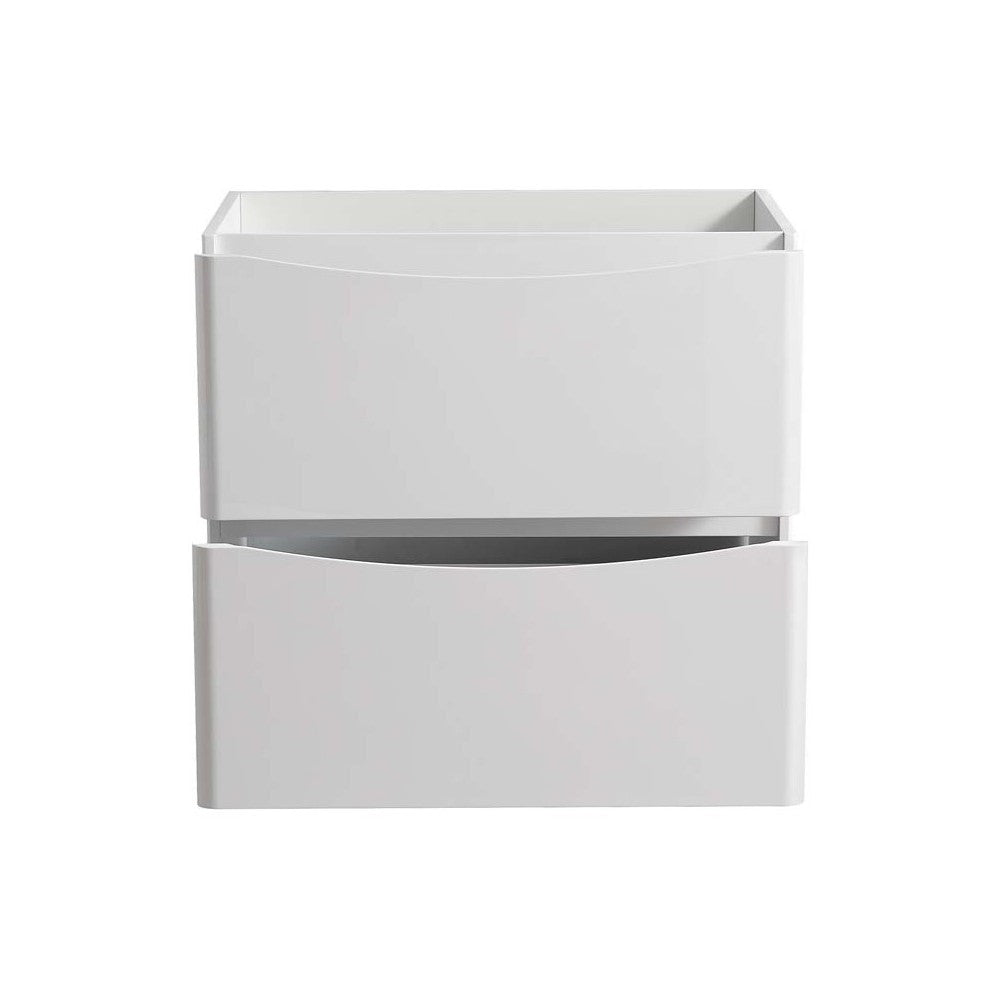 Fresca Tuscany 32" Glossy White Free Standing Modern Bathroom Cabinet