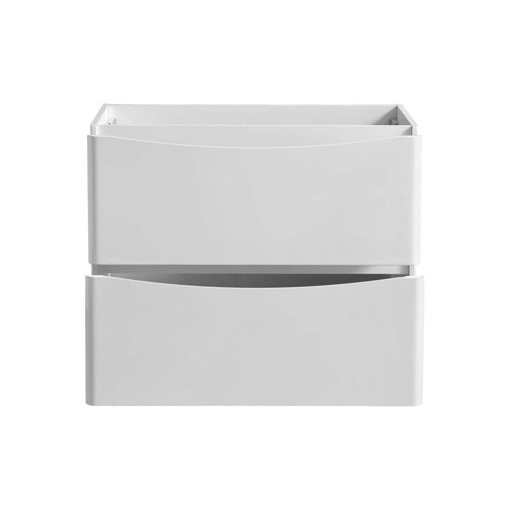 Fresca Tuscany 36" Glossy White Free Standing Modern Bathroom Cabinet