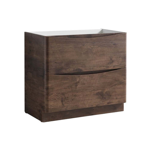 Fresca Tuscany 36" Rosewood Free Standing Modern Bathroom Cabinet