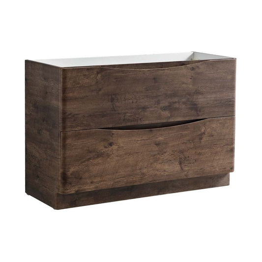 Fresca Tuscany 48" Rosewood Free Standing Modern Bathroom Cabinet