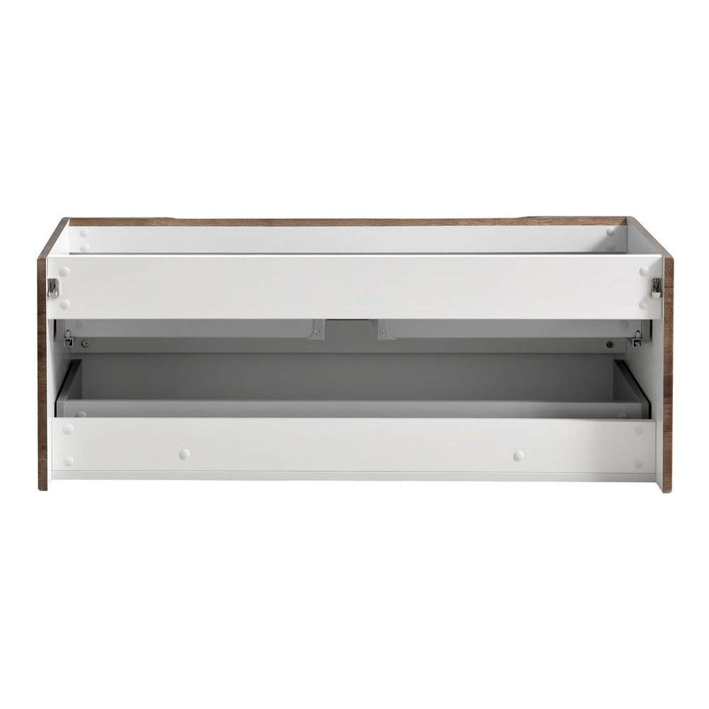 Fresca Tuscany 48" Rosewood Wall Hung Modern Bathroom Cabinet