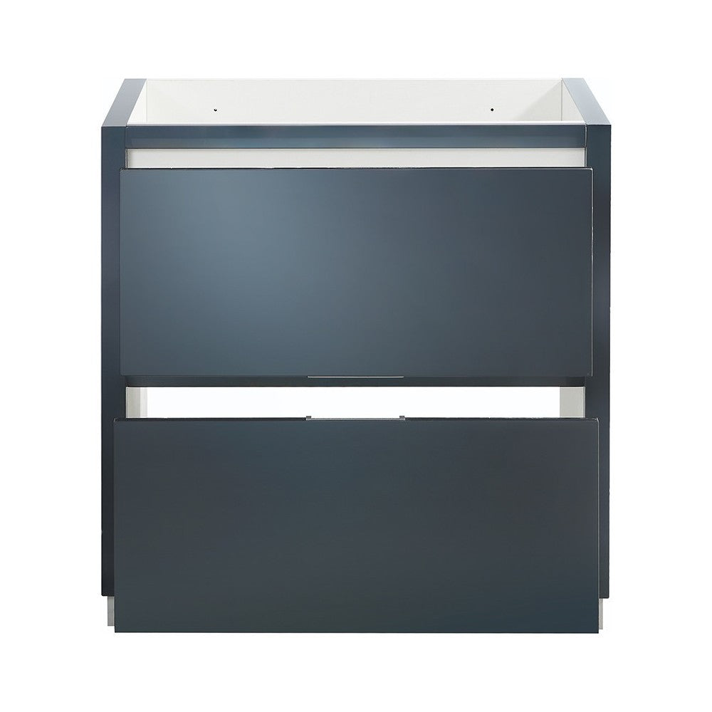 Fresca Valencia 30" Dark Slate Gray Free Standing Modern Bathroom Cabinet