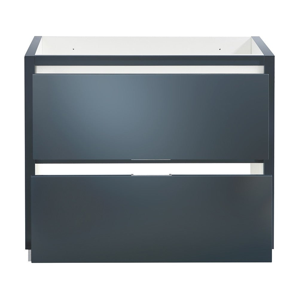 Fresca Valencia 36" Dark Slate Gray Free Standing Modern Bathroom Cabinet