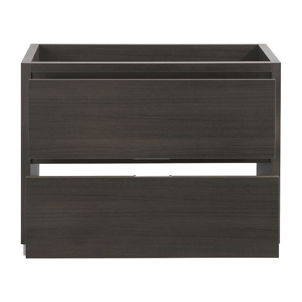 Fresca Valencia 40" Gray Oak Free Standing Modern Bathroom Cabinet