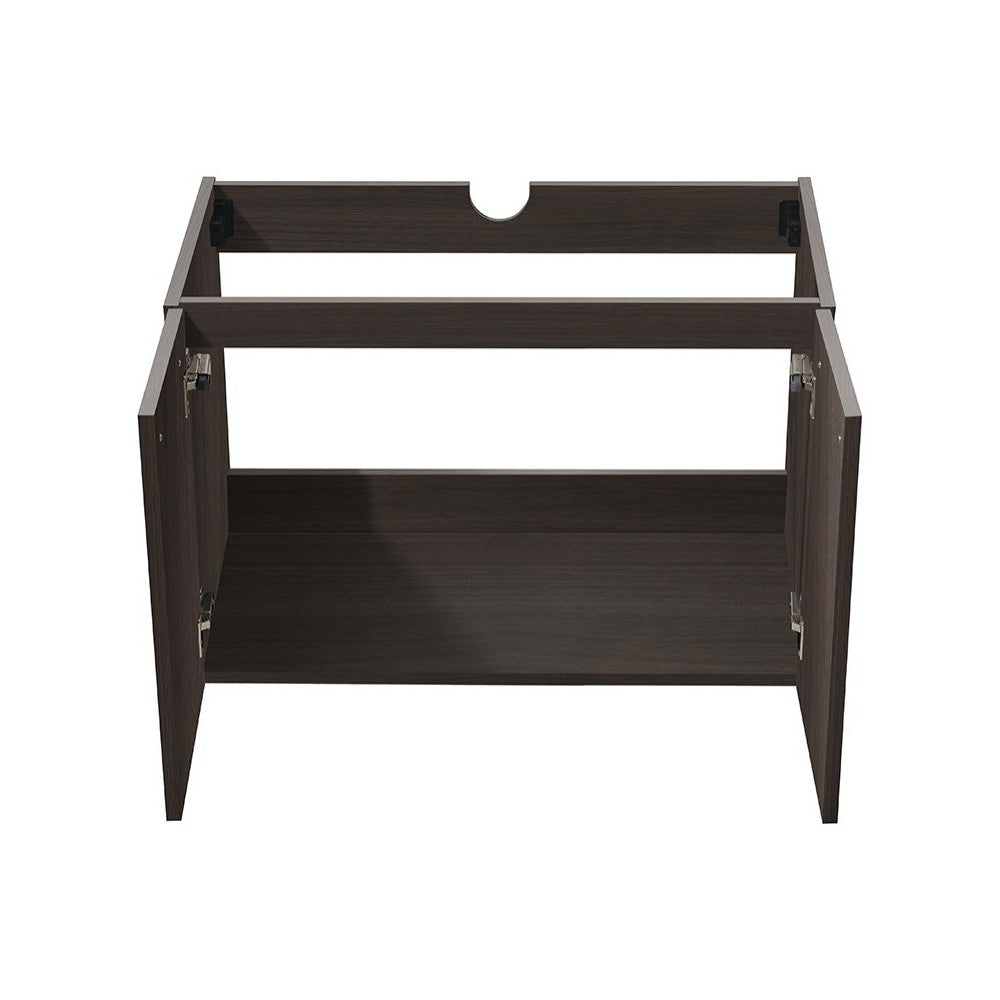 Fresca Vista 36" Black Modern Bathroom Cabinet, FCB8090GO