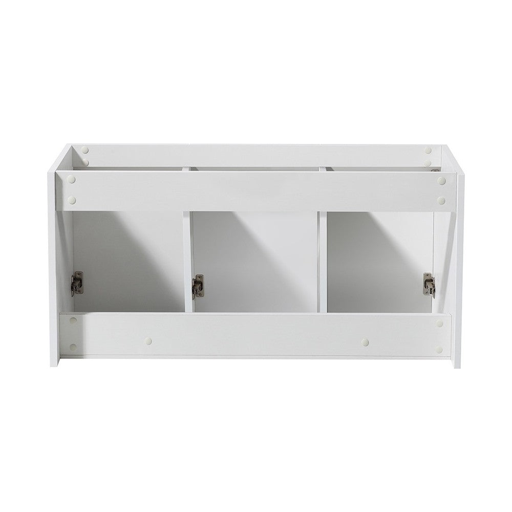 Fresca Vista 48" White Wall Hung Modern Bathroom Cabinet