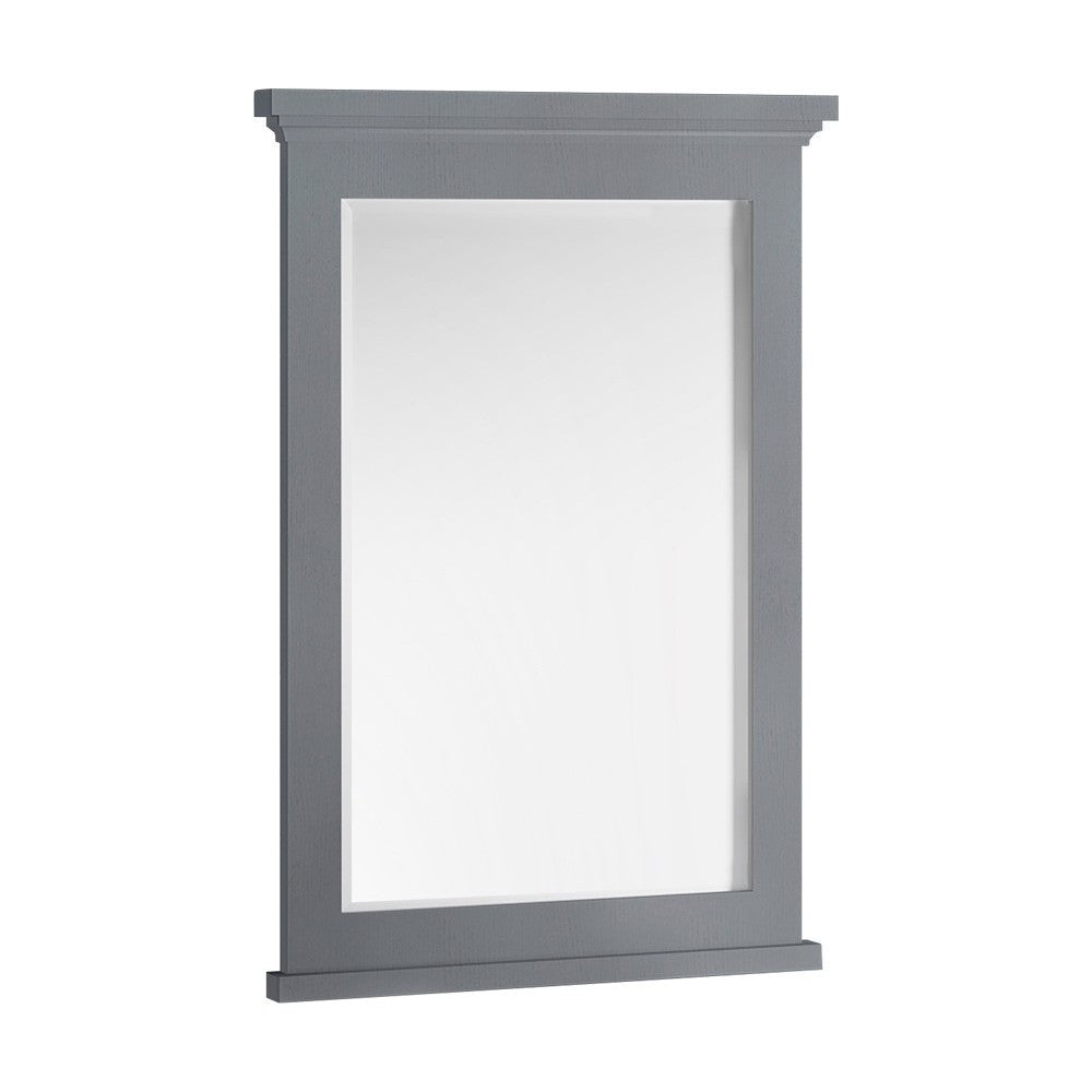 Fresca Windsor 24" Gray Textured Bathroom Mirror