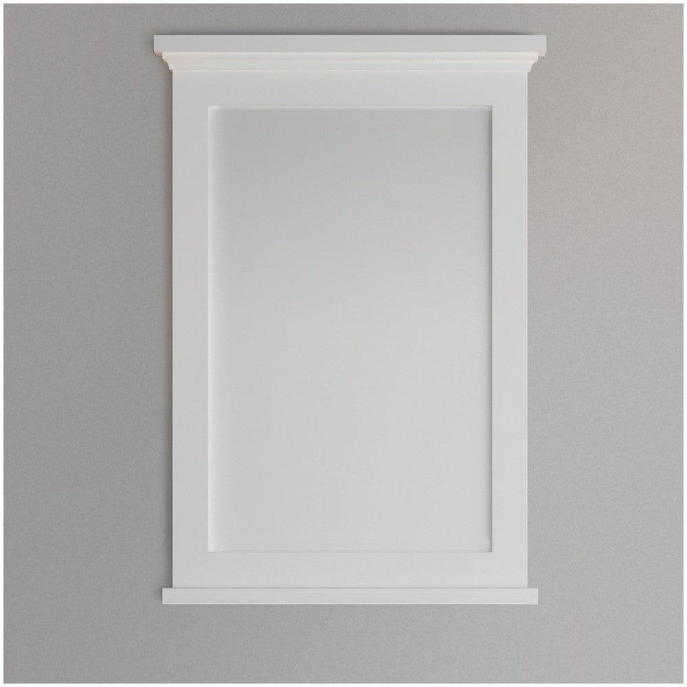 Fresca Windsor 24" Matte White Bathroom Mirror