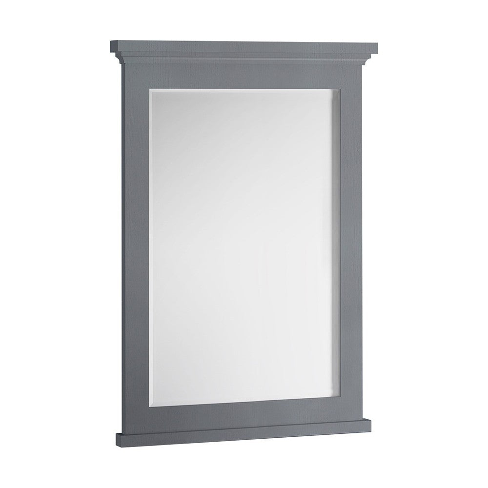 Fresca Windsor 27" Gray Textured Bathroom Mirror